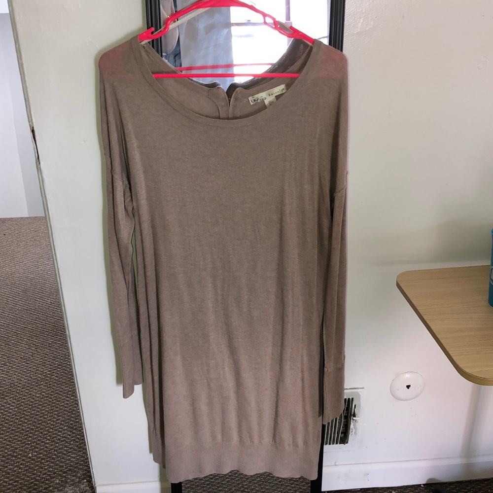 Long-Sleeve Sweater Dress